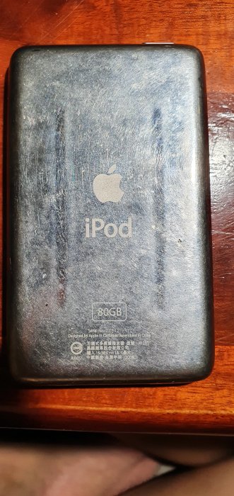 APPLE IPOD CLASSIC 80G 銀色 絕版