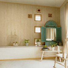 [禾豐窗簾坊]LOFT北歐風仿木質紋路日本壁紙(2色)/壁紙窗簾裝潢安裝施工
