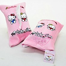 ♥小花花日本精品♥三麗鷗 kitty面紙套 面紙盒 -附面紙