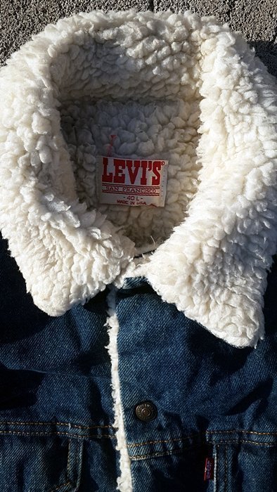 西方不敗絕版美國製Levi's 經典第三代牛仔外套 單寧外套 牛仔夾克 單寧夾克 內裡鋪毛 古著