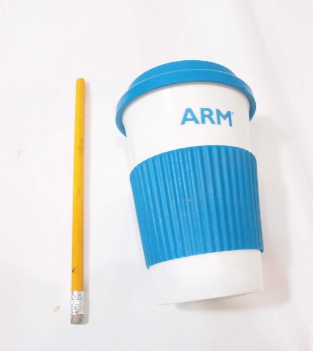 ARM 陶瓷咖啡杯 + 彈性運動腰包 / 2個一起賣