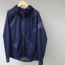 CA 愛迪達 adidas 女款 深藍 休閒連帽夾克 M號 一元起標無底價P835