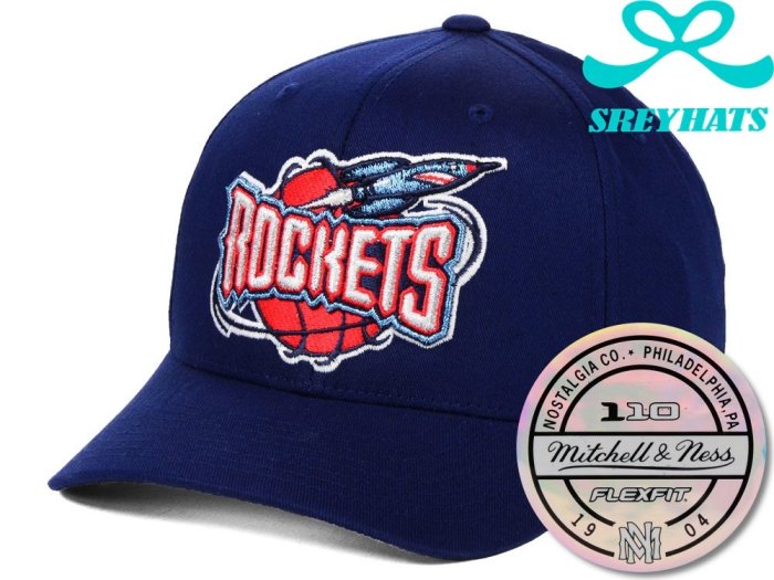 [SREY帽屋]預購＊Mitchell&Ness NBA HWC 休士頓火箭 復古隊徽LOGO 棒球帽 老帽 美國進口