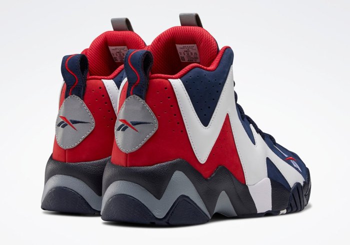 R'代購 Shawn Kemp Reebok Kamikaze II USA 藍白紅 美國奧運 雨人坎普 FV9295