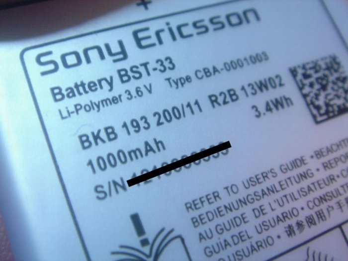 Sony BST33 原廠電池 W890/K660/C702/G700/U10/U1/W595/W900桃園《蝦米小鋪》