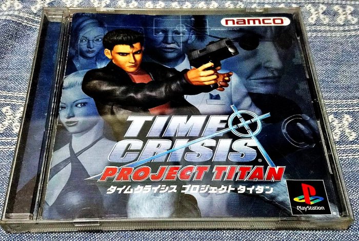 幸運小兔 PS PS1 TIME CRISIS 火線危機 泰坦計畫 PlayStation PS3、PS2 適用 H2