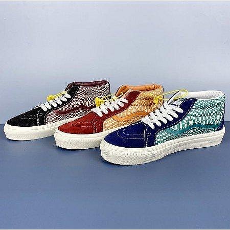 【正品】新款+現貨 VANS SK8 MID 中邦 鴛鴦 拼接 男女休閒鞋 VNO