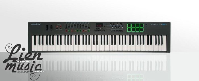 『立恩樂器』免運優惠 Nektar Impact LX88+ 主控鍵盤 88鍵 midi keyboard 公司貨