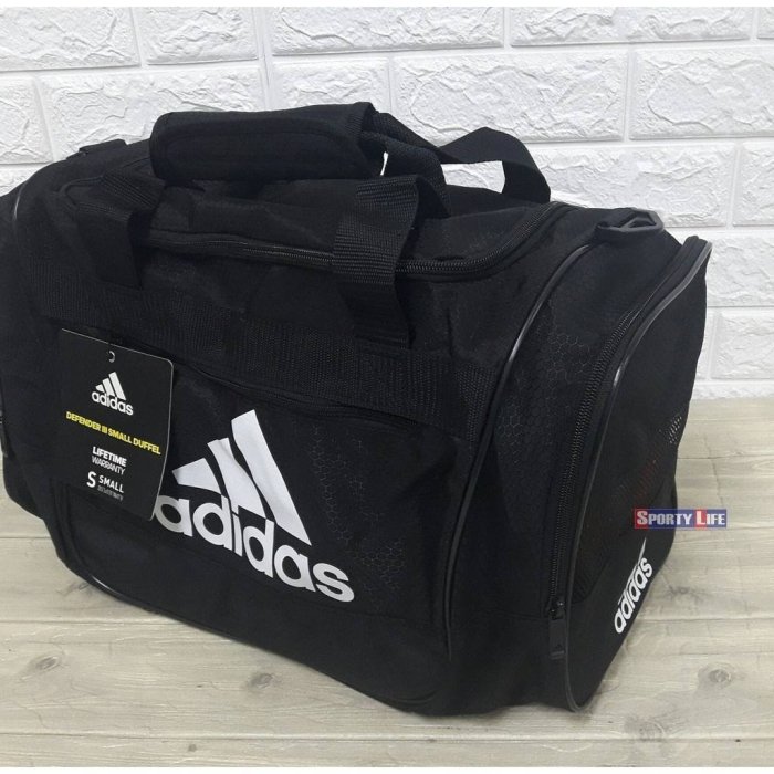 【SL美日購】Adidas Defender III Small Duffel 黑色 行李袋 愛迪達 旅行袋 美國代購