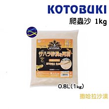 微笑的魚水族☆日本KOTOBUKI【HYDRA 撒哈拉沙漠(黃)1kg/0.8L】爬蟲沙 守宮 鬆獅蜥 王者蜥 爬蟲最愛