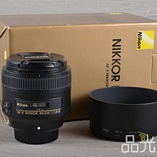 【台中品光數位】Nikon AF-S 85mm F1.8 G 定焦 大光圈 人像 #124731