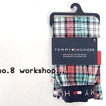 ☆【TH男生館】☆【TOMMY HILFIGER格紋四角內褲/平口褲】☆【TOMU001F5】(S)