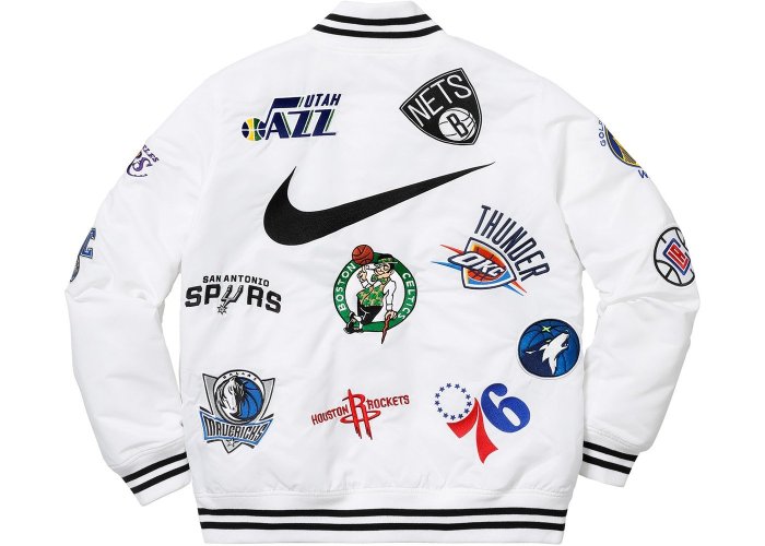 Rush Kingdom」代購Supreme Nike/NBA Teams Warm-Up Jacket 外套