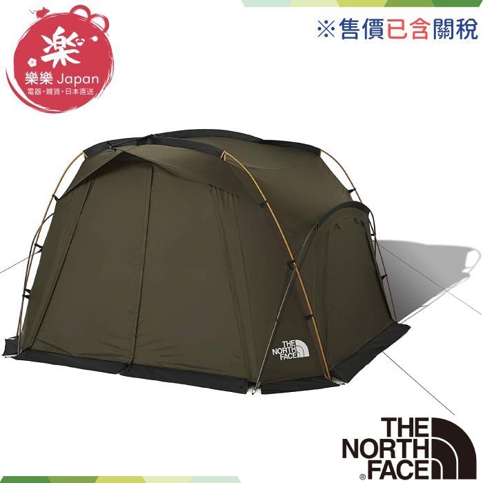 日本限定The North Face EVABASE 6 基地帳帳篷可連結EVACARGO 4 CARGO