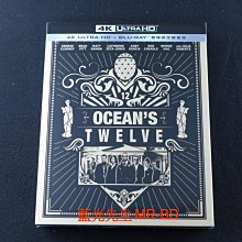 [藍光先生4K] 瞞天過海2 : 長驅直入 UHD+BD 雙碟鐵盒版 Ocean s Twelve ( 得利正版 )