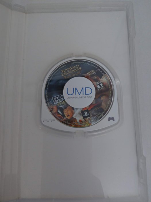 無盡的傳說：武士道UNTOLD LEGENDS(THE WARRIOR'S CODE)二手遊戲光碟片UMD 正版 PSP
