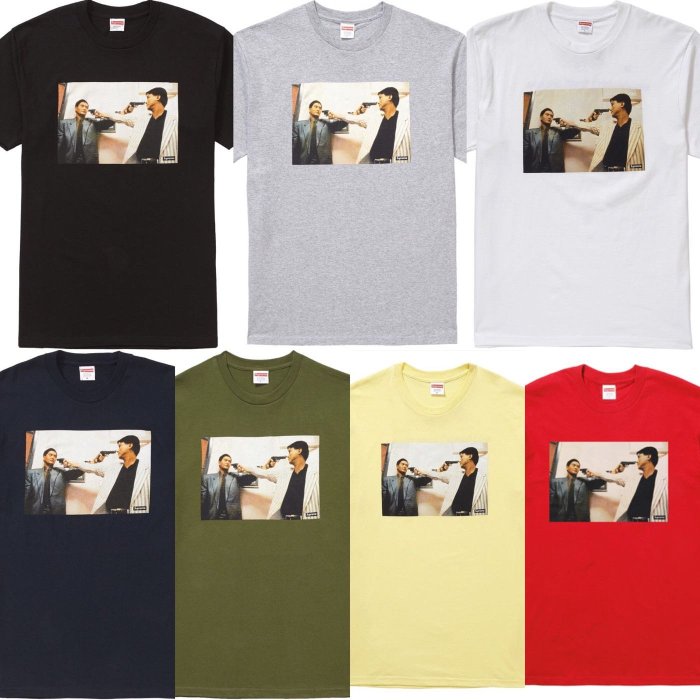 Cheers】預購Supreme FW18 The Killer Trust Tee 7色短T 周潤發發哥