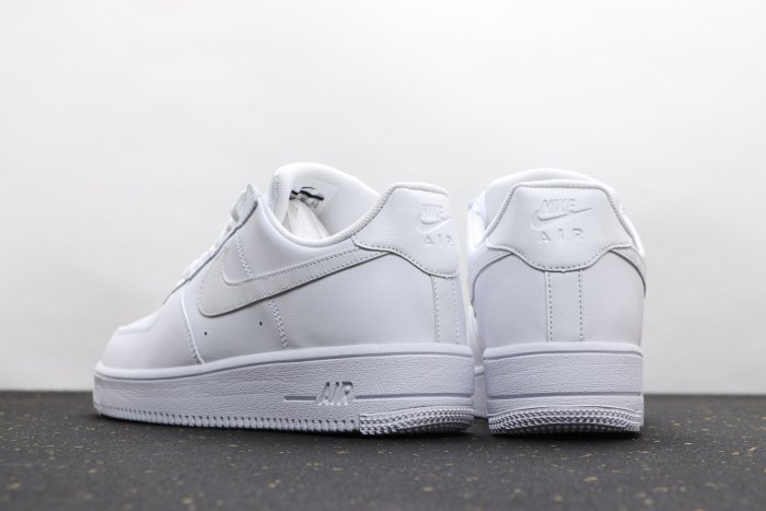 老夫子 Nike Air Force 1 全白 空軍 休閒運動 滑板鞋  百搭 時尚 輕量 845052-101 男女鞋