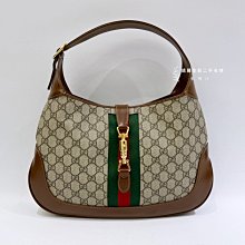 遠麗精品(板橋店) S2420 GUCCI  Jackie系列 經典帆布中號 636710