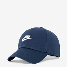 ☆【NIKE配件館】☆【NIKE H86 LOGO刺繡棒球帽】☆【NKH002A6】☆(深藍色)