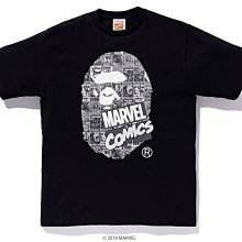 【日貨代購CITY】 BAPE APE MARVEL COMIC APE HEAD TEE 漫威 猿人 限定 短T 現貨