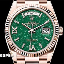 【永久流當品】ROLEX 勞力士 Day-Date 36 蠔式 星期日曆型 128235-0068 永恆玫瑰金 LVH9873