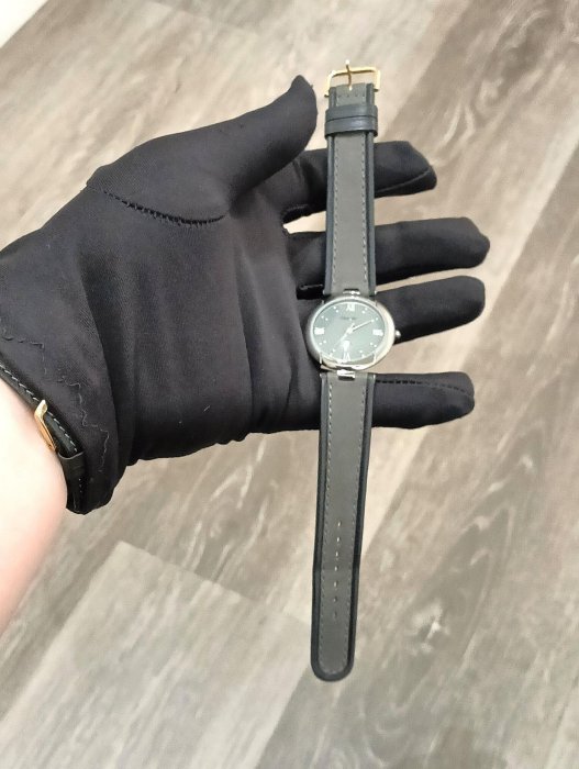 Orient Chandor系列 古董錶 法國製 稀有 正版限量 精品款 陶瓷錶框  生活防水 瑞士機芯 七顆珠寶石  原廠真皮錶帶 中性石英錶-手圍20公分內