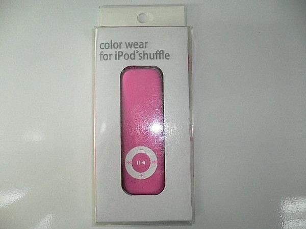 貳拾肆日本精品-蘋果電腦iPOD shuffle日本UNIQLO超炫粉色保護套