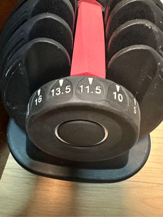 24KG可調式啞鈴（太重、請勿下單）多段旋轉調整 52磅可調啞鈴 調節啞鈴 二手啞鈴組 可調式啞鈴 健身器材 重量訓練課程