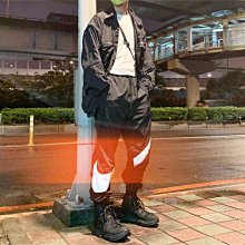 南2021 6月 NIKE Big Swoosh Pant 運動長褲 大勾勾 風褲 黑色 AR9895-010