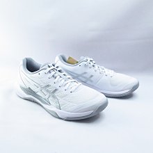 ASICS GEL-TACTIC 12 男女 排球鞋 1072A092100 白x銀【iSport愛運動】