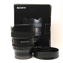 【高雄青蘋果3C】Sony FE 14mm F1.8 GM 公司貨 保固2025-10 SEL14F18GM E-mount 定焦鏡  二手鏡頭#83936