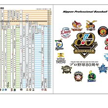 貳拾肆棒球-日本帶回珍藏品 all-star職棒明星賽80週年紀念文件夾