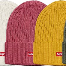 【日貨代購CITY】2018SS Supreme Overdyed RIBBED Beanie Box Logo 毛帽