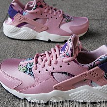 【HYDRA】Nike Air Huarache 粉白 粉紅 粉武士 花卉 碎花 女鞋 US6~9 725076-600