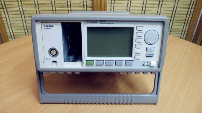 康榮科技二手儀器領導廠商Agilent 8163A+81618A Lightwave Multimeter+Module