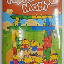 【月界2S】全新未拆封～Hippo Math-Series 2（附貼紙）_全套5冊合售_何嘉仁國際〖少年童書〗ABD