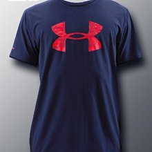 貳拾肆棒球--日本帶回UA Under Armour 大LOGO快速排汗棉TEE