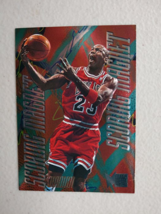 1995-96 Metal Scoring Magnets #4 Michael Jordan