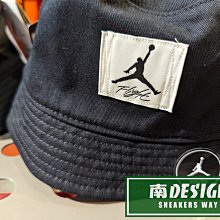 南🔥2022 8月 NIKE Jordan 刺繡 飛人 LOGO 漁夫帽 遮陽 運動 休閒 黑 FB1768-010