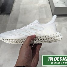 南🔥2024 4月 ADIDAS 4DFWD 3 跑鞋 襪套 無車縫 緩震 中底落差 長跑 男款 白灰 IG8987