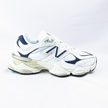 New Balance 9060 休閒鞋 男女 D楦 U9060VNB 白×海軍藍【iSport愛運動】