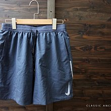CA 美國運動品牌 NIKE DRI-FIT 灰藍 運動短褲 L號 一元起標無底價P438