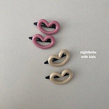 FREE ♥髮飾NIGHT BEBE-2 24夏季 NIG240416-043『韓爸有衣正韓國童裝』~預購