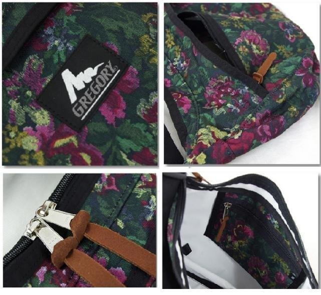 【GREGORY】57836 花園油彩 Satchel【M】13L 日系斜肩背包 Garden 休閒背包