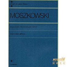 【民揚樂器】莫茲可夫斯基 鋼琴技巧 作品97 OP97 OP.97 Moszkowski Esquisses