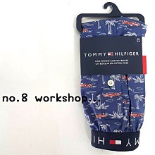 【TH男生館】【TOMMY HILFIGER渡假風四角內褲/平口褲】【TOMU001K6】(S-M)