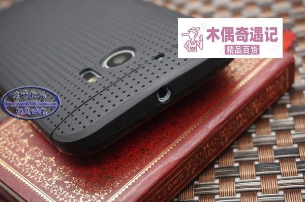 HTC M10官網手機殼網式透氣殼htc10散熱殼M8超薄外殼磨砂殼-木偶奇遇記