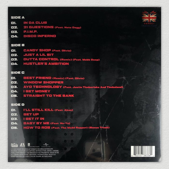 [英倫黑膠唱片Vinyl LP] 五角 / 角頭精選 50 Cent  / Best Of 2LP
