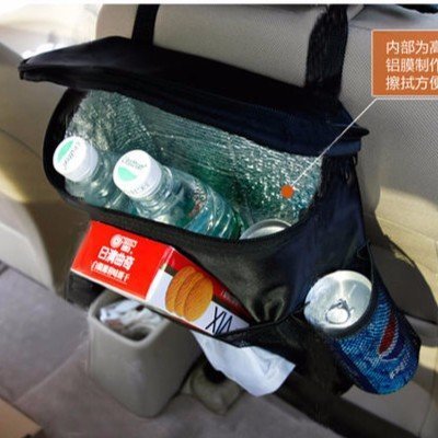 【金車屋】可保冷保熱 汽車用保溫袋 椅背袋 置物袋 儲物收納包 置物包 新款多功能椅背置物袋~
